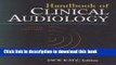 Books Handbook of Clinical Audiology Free Online