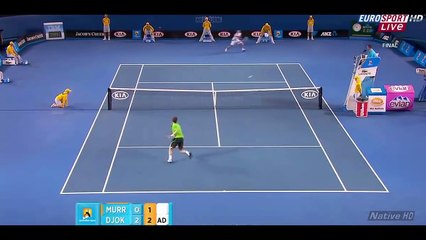 Novak Djokovic - Top 10 Unbelievable Backhands Down the Line