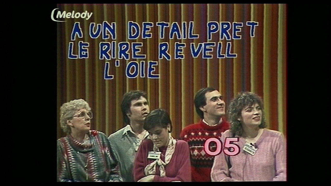 Micheline Dax dans L'académie des 9 (1984, 3 sur 3)