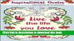 Books Inspirational Quotes: A Positive   Uplifting Adult Coloring Book (Beautiful Adult Coloring