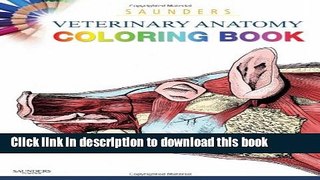 Ebook Saunders Veterinary Anatomy Coloring Book, 1e Free Online