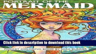 Books Portrait of the MERMAID Coloring Book Free Online