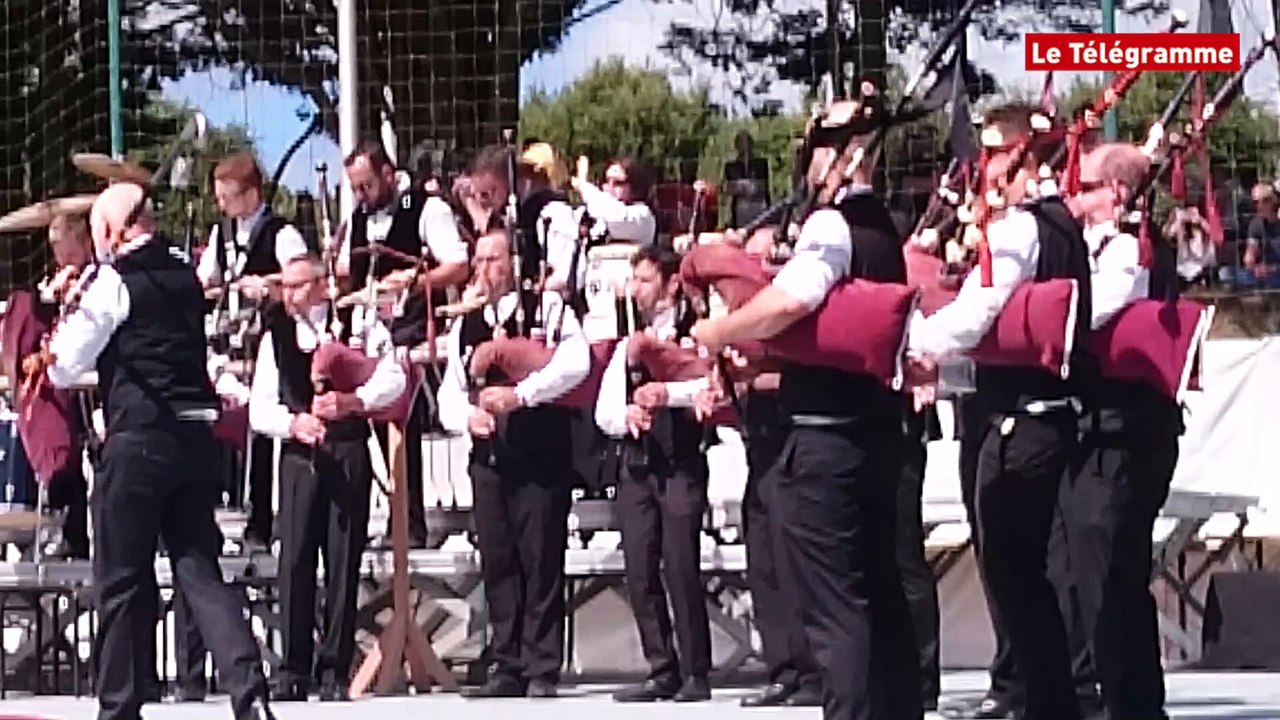Festival Interceltique. Bagadoù :  Cap Caval sacré champion