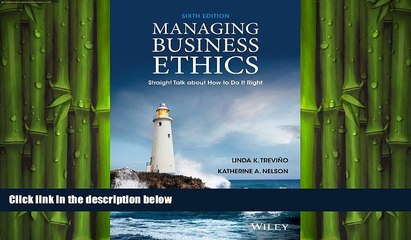 Free [PDF] Downlaod  Managing Business Ethics: Straight Talk about How to Do It Right READ ONLINE
