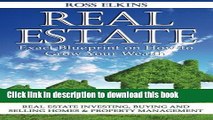 [Read PDF] Real Estate: Exact Blueprint on How to Grow Your Wealth - Real Estate Investing, Buying