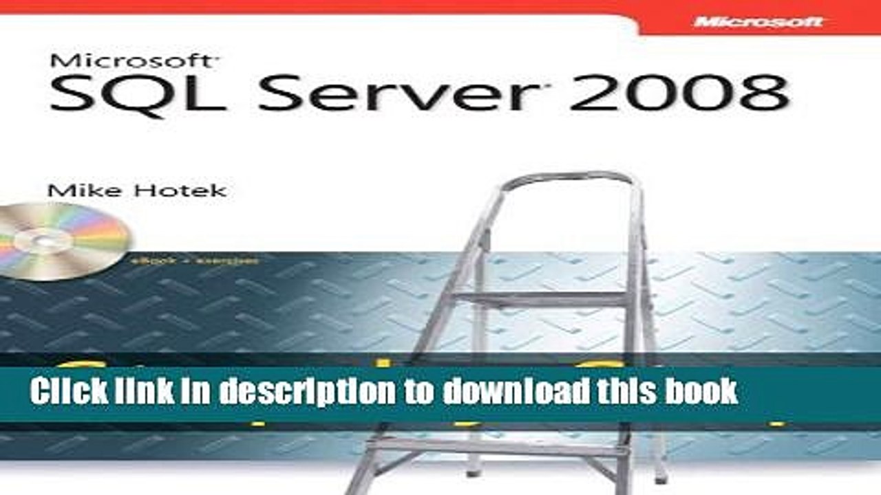[Read PDF] MCTS Self-Paced Training Kit (Exam 70-432): Microsoft? SQL Server? 2008 -