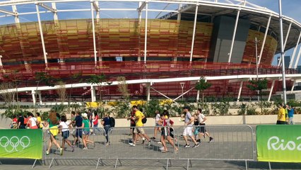 Premier jour des JO: Découvrez l'ambiance du parc olympique