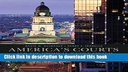 [PDF] America s Courts and the Criminal Justice System Full Textbook