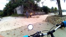 Acqua Bike, 4k, Ultra HD, Pedalando com a  Mtb Aquática, Inter Praias, nas trilhas da Enseada e Pereque Mirim, Ubatuba,SP, Brasil, Litoral Norte, 2016, (33)