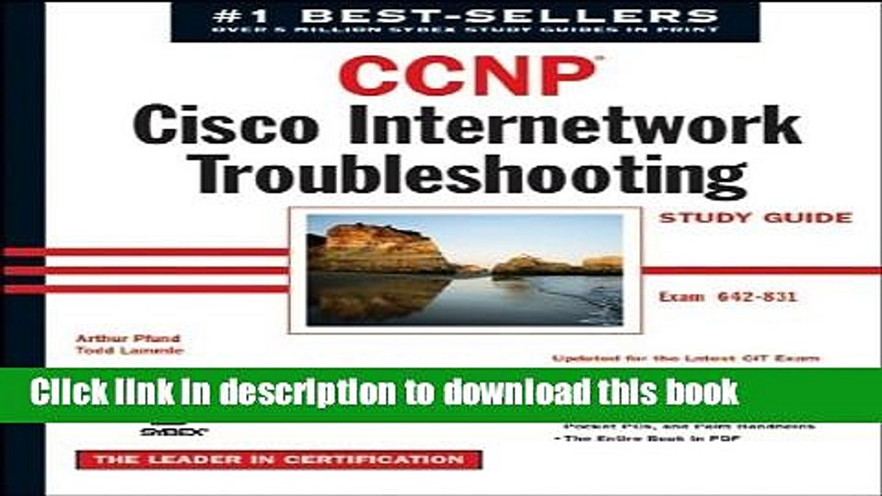 PDF  CCNP: Cisco Internetwork Troubleshooting Study Guide: Exam 642-831  {Free Books|Online