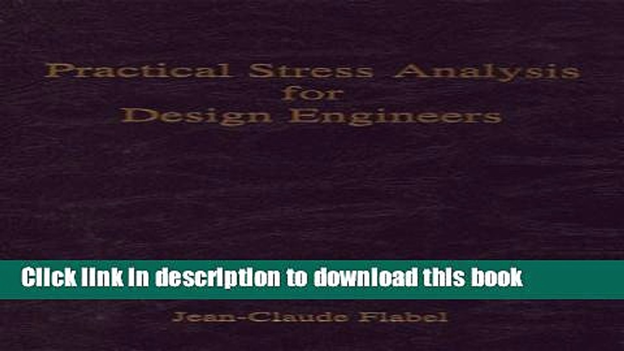 Books Practical Stress Analysis for Design Engineers: Design   Analysis of Aerospace Vehicle