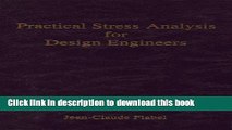 Books Practical Stress Analysis for Design Engineers: Design   Analysis of Aerospace Vehicle