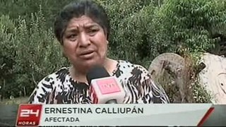 Grave sequía afecta a la Araucanía - 24 HORAS TVN 2012
