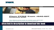 PDF  Cisco CCNA Exam #640-607 Certification Guide (3rd Edition)  {Free Books|Online
