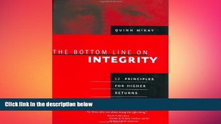 Free [PDF] Downlaod  The Bottom Line On Integrity  BOOK ONLINE