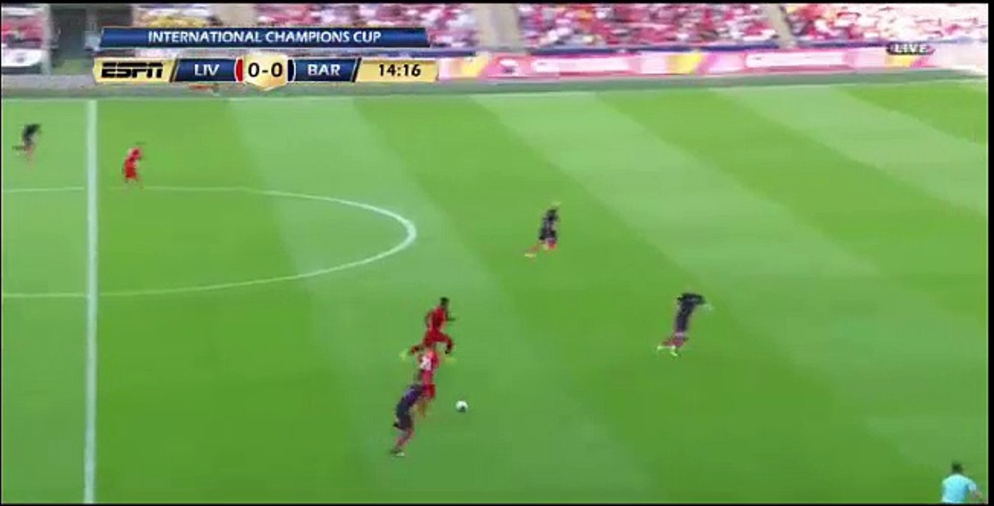 Sadio Mane Goal - Liverpool 1-0 Barcelona - ICC Cup 2016 HD