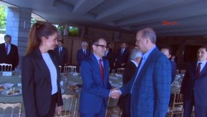 Cumhurbaşkanı Erdoğan Medya Yöneticilerini Kabul Etti