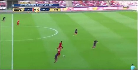 Sadio Mane Goal - Liverpool 1-0 Barcelona - ICC Cup 2016 HD
