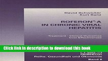 Books RoferonÃŽ-A in Chronic Viral Hepatitis: Treatment - Clinical Outcomes - Cost-Effectiveness