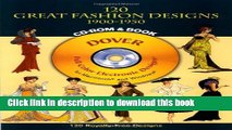 Ebook 120 Great Fashion Designs, 1900-1950 (Dover Electronic Clip Art) (CD-ROM and Book) Full Online