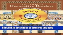 Books Owen Jones Decorative Borders CD-ROM and Book (Dover Electronic Clip Art) Full Online