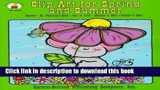 Books Clip Art for Spring and Summer Free Online