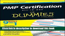 PDF  PMP Certification All-in-One For Dummies  Online