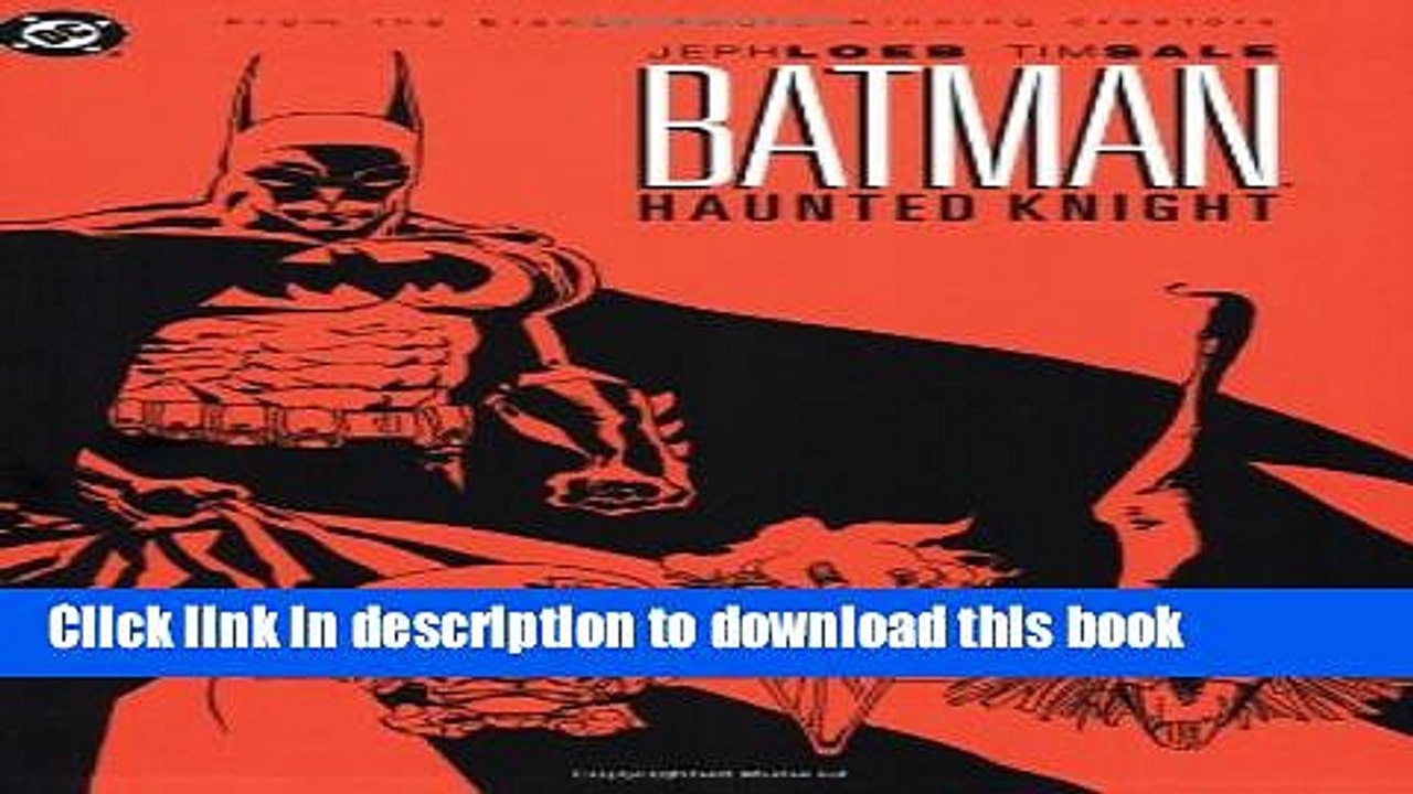 Books Batman Haunted Knight Free Download Video Dailymotion