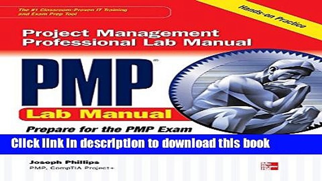 PDF PMP Project Management Professional Lab Manual Free Books