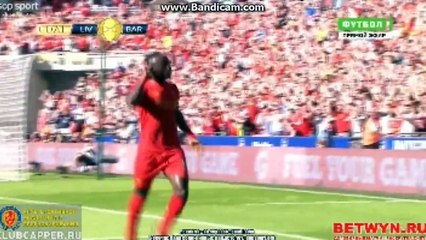 Liverpool vs Barcelona 1-0 2016 - Sadio Mane Goal ( International CC ) 06_08_201