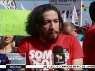 Inician JJOO en medio de protestas contra el gob. interino de Brasil