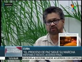 Márquez: Proceso de paz sigue su marcha hacia el acuerdo final