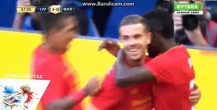 3-0 Divock Origi Goal HD - Liverpool 3-0 Barcelona International Champions Cup 06.08.2016