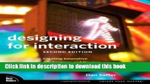 Books Designing for Interaction: Creating Innovative Applications and Devices (2nd Edition) Free