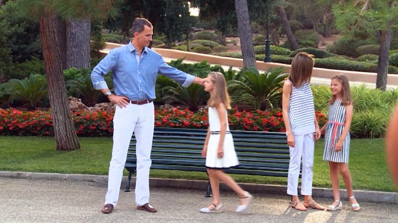 El Rey posa en Marivent en unas vacaciones "atípicas"