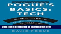 Books Pogue s Basics: Essential Tips and Shortcuts (That No One Bothers to Tell You) for