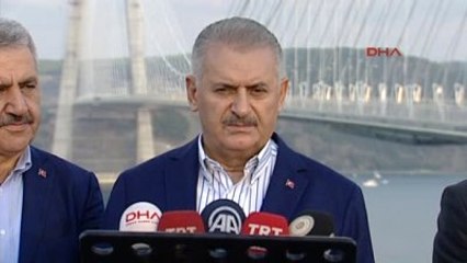 Başbakan Yıldırım 3. Köprüden Makam Aracını Kullanarak Geçti