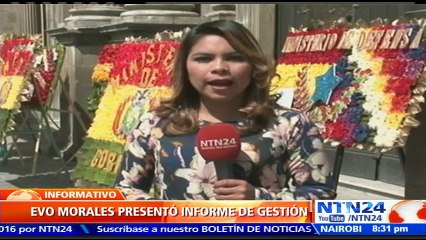 Morales arremete contra Bachelet en día de independencia de Bolivia por supuesto incumplimiento de pactos