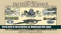 Ebook Heck s Pictorial Archive of Military Science, Geography and History (Dover Pictorial