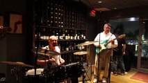 Houston Jazz Trio Fire NR Bones performs at the Crush Wine Lounge, The Woodland, Texas