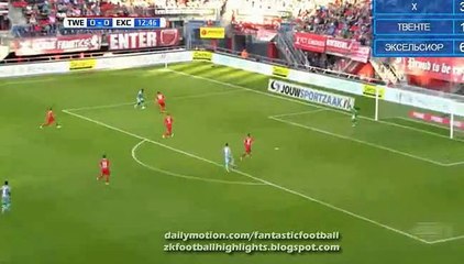 Kevin Vermeulen Goal HD - Twente 0-1 Excelsior 06.08.2016 HD