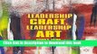 [Read PDF] Leadership Craft, Leadership Art Ebook Online