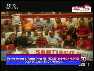 Programa TECNODEPORTES 2 de Agosto - Resumen-Coliseo-Santiago-EL-PEQUE  Por Manuel Perello.