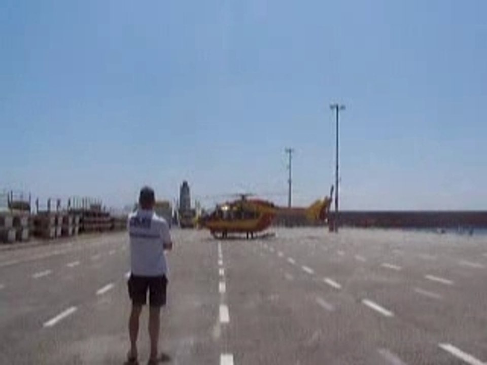 décollage hélico (dragon06) de la dz du port de nice