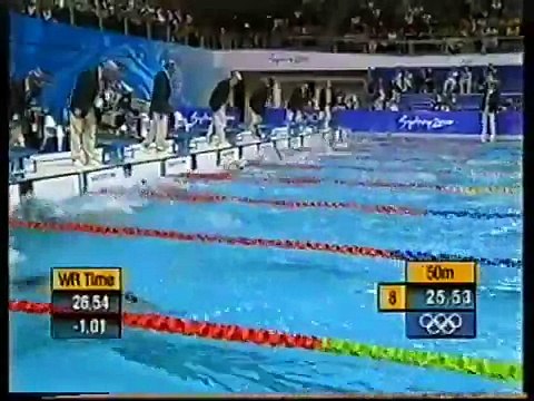 Sydney 2000 Olympic Games 200m Butterfly 15 Year Old Michael Phelps