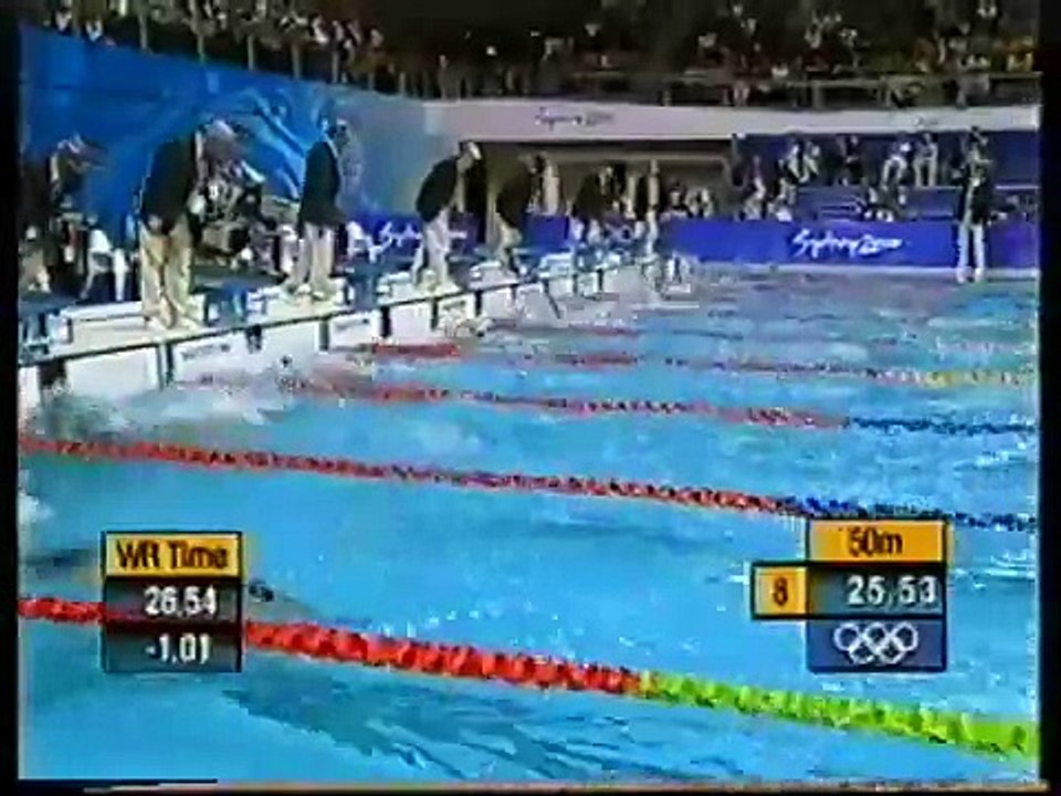 Sydney 2000 Olympic Games 200m Butterfly 15 Year Old Michael Phelps