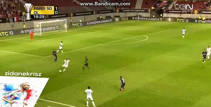 Lucas Moura Fantastic Goal HD - Paris Saint-Germain F.C. 2-0 Olympique Lyonnais - France Super Cup - 06.08.2016 HD