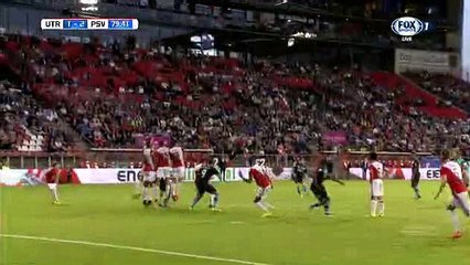 Gaston Pereiro Goal HD - FC Utrecht 1-2 PSV 06.08.2016