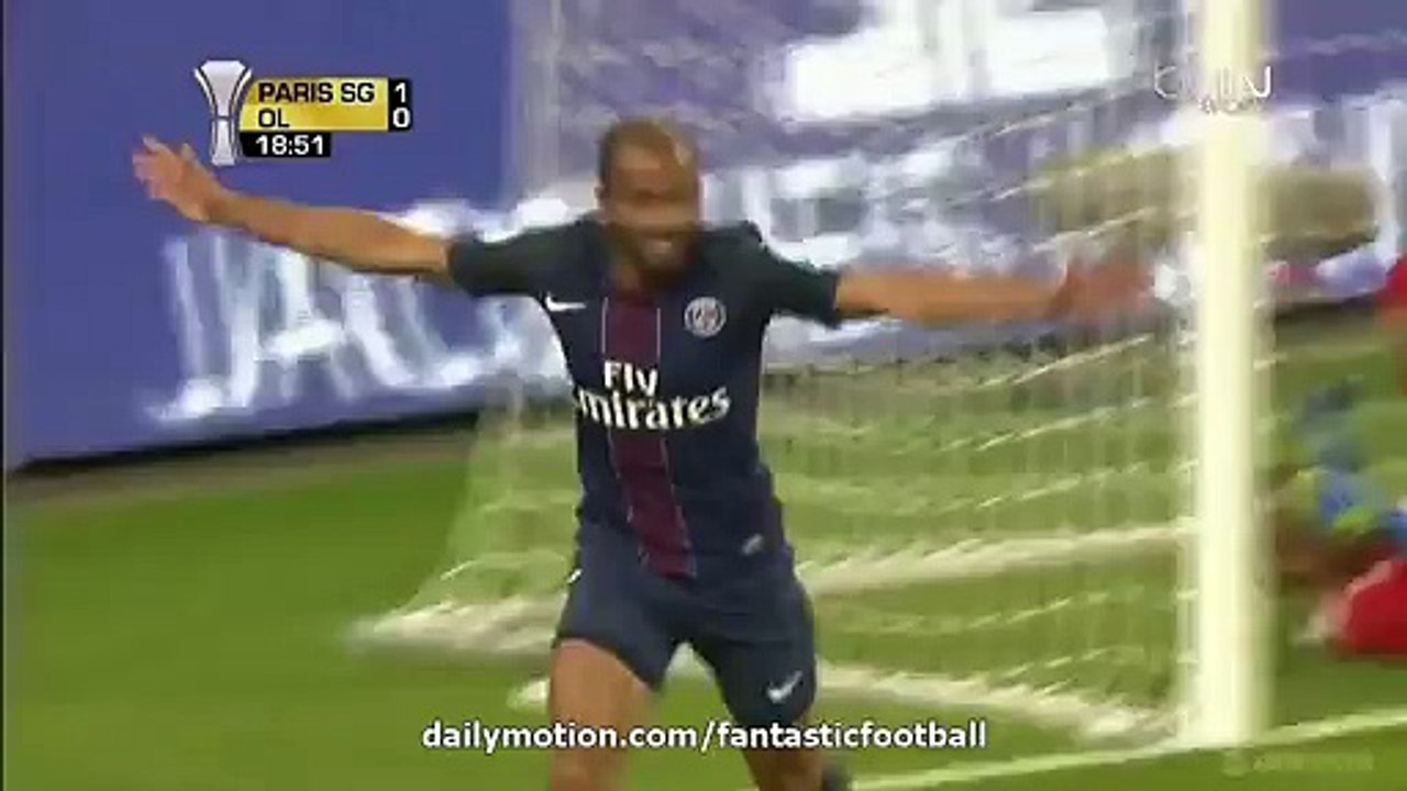 2-0 Lucas Moura Goal HD - Paris Saint Germain 2-0 Lyon 06.08.2016 HD