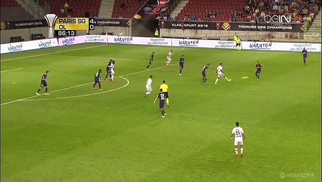 Corentin Tolisso Goal HD - Paris SG 4-1 Olympique Lyonnais - 06.08.2016 HD